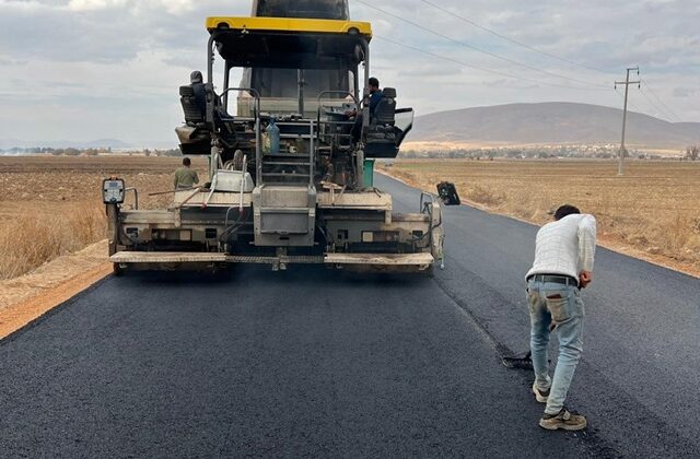 Büyükşehir, Elbistan Doğanköy Yolunu Yeniledi