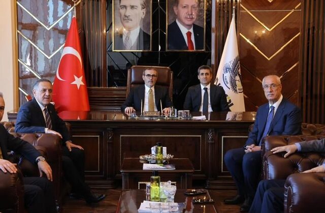 AK Parti MKYK Üyesi Mahir Ünal Bingöl Belediye Başkanı Arıkan’ı Ziyaret Etti