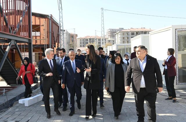 Başkan Görgel, Genel Başkan Yardımcısı Karaaslan ile Bir Dizi İncelemelerde Bulundu