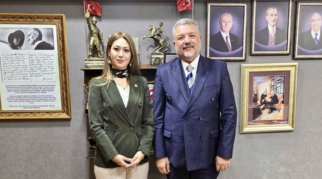 KMSMMMO Başkanı Abdullah Kalın’dan MHP Milletvekili Zuhal Karakoç Dora’ya Ziyaret