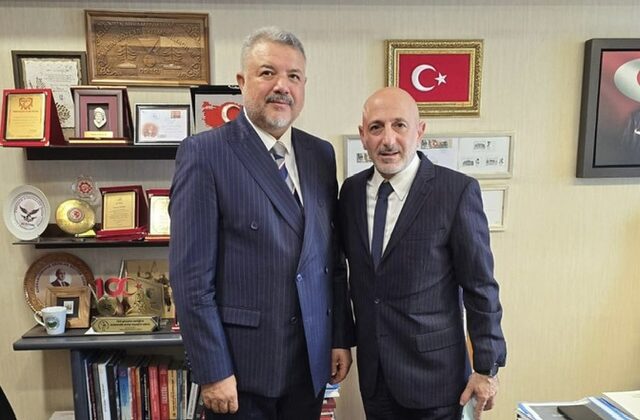 Başkan Abdullah Kalın’dan CHP Kahramanmaraş Milletvekili Ali Öztunç’a ziyaret