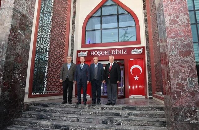 KAHRAMANMARAŞ BELEDİYE BAŞKANLARI BİRLİĞİ BAŞKANI OSMAN OKUMUŞ’TAN GÖKSUN BELEDİYESİNE ZİYARET