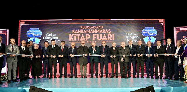 9. Uluslararası Kahramanmaraş Kitap Fuarı Görkemli Bir Törenle Açıldı