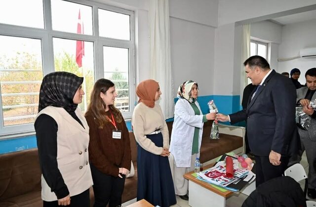 Başkan Karaca’dan 24 Kasım Öğretmenler Günü Ziyareti