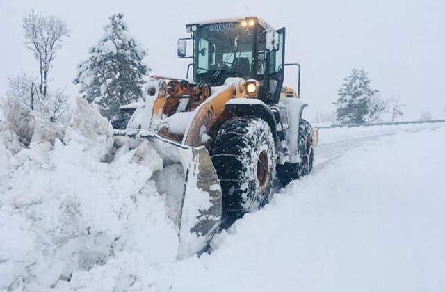 Kahramanmaraş’ta Yoğun Kar Yağışı Nedeniyle Eğitim Ara Verildi