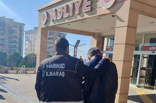 Kahramanmaraş’ta uyuşturucu taciri tutuklandı