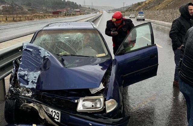 Kahramanmaraş’ta trafik kazası: 2’si ağır 4 yaralı