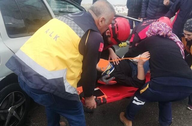Kahramanmaraş’ta trafik kazası: 2 yaralı