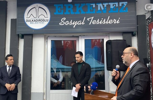 Dulkadiroğlu Belediyesi,  Erkenez Mahallesi’ne Sosyal Tesis Kazandırdı