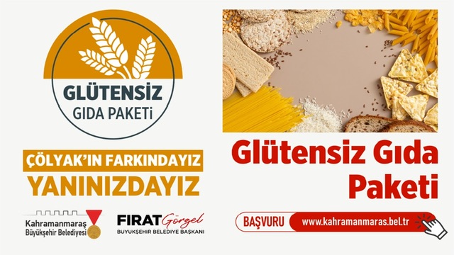 Büyükşehir’den Çölyak Hastalarına Glütensiz Gıda Paketi Desteği