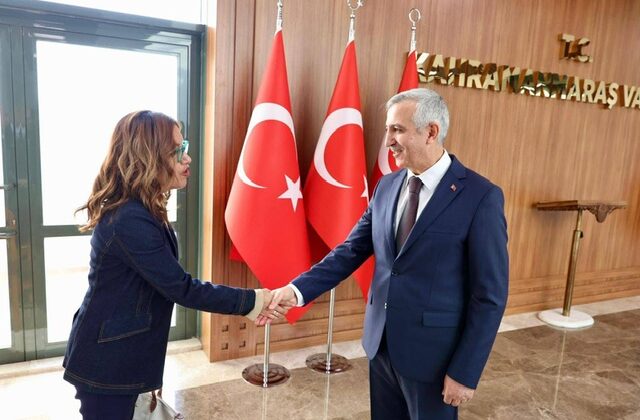 VALİ MÜKERREM ÜNLÜER, UNDP TEMSİLCİLERİNİ MAKAMINDA AĞIRLADI