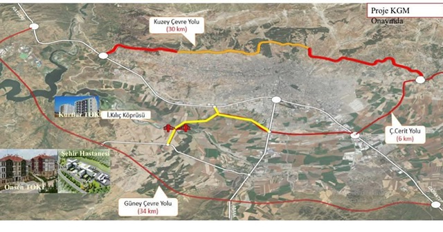 Kahramanmaraş Çevre Yolu Projeleri Hız Kazanıyor