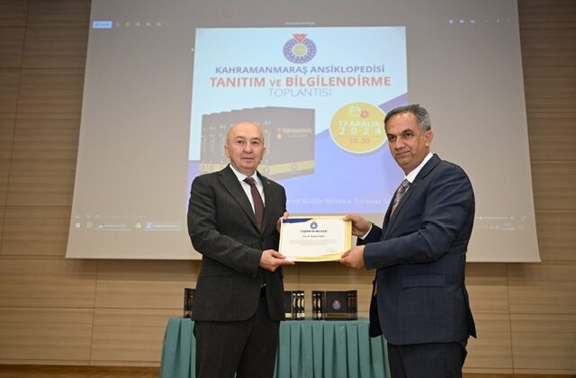 “Kahramanmaraş Ansiklopedisi Tanıtım ve Bilgilendirme Toplantısı” KSÜ’de Gerçekleştirildi