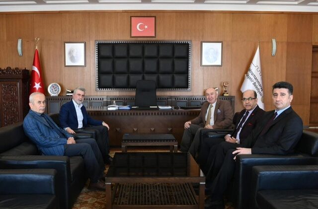 KSÜ Rektörü Prof. Dr. Alptekin Yasım’dan Başkan Görgel’e Ziyaret