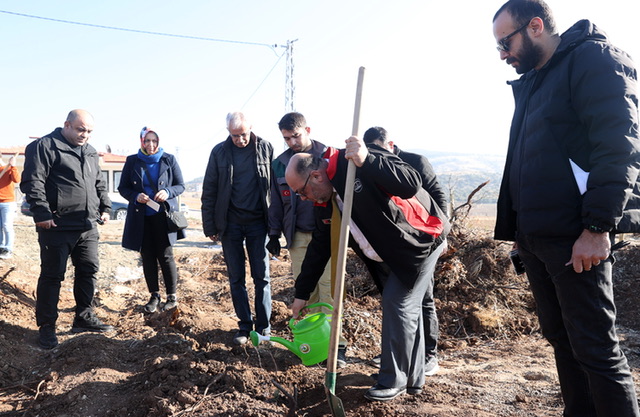 Dulkadiroğlu Belediyesi’nden Deprem Şehitleri Anısına FidanDikme Etkinliği