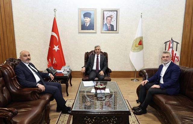 Vali Ünlüer, Görgel ve Gül’ü Makamında Ağırladı
