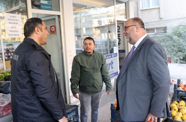 Başkan Mehmet Akpınar’dan Esnaf Ziyareti