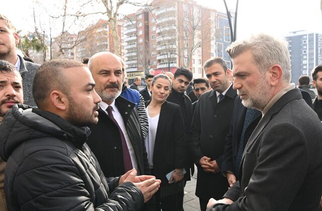 Başkan Görgel, Binevler’de Esnaflarla Buluştu