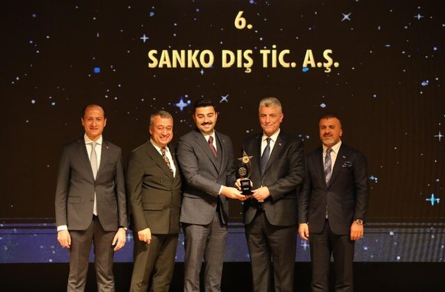 SANKO DIŞ TİCARET’E “İHRACATIN YILDIZI” ÖDÜLÜ