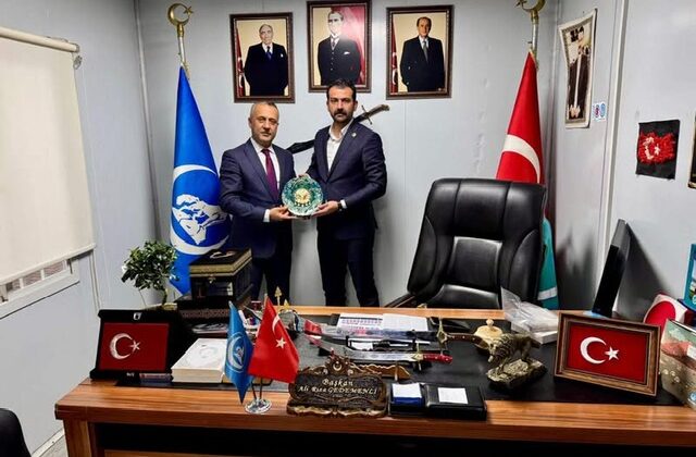 Kahramanmaraş Ziraat Odası’ndan Ülkü Ocakları’na Hayırlı Olsun Ziyareti