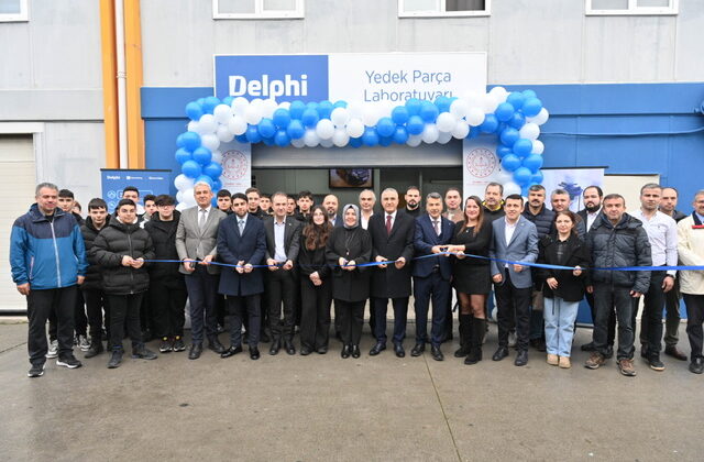 Kahramanmaraş Dulkadiroğlu MESEM’de ve İstanbul Şişli Mesleki Teknik Anadolu Lisesi’nde Delphi Yedek Parça Laboratuvarı Açıldı!