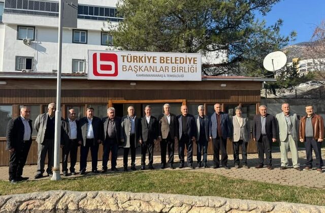 Kahramanmaraş Belediye Başkanları Birliği’nde Birlik ve Beraberlik Vurgusu