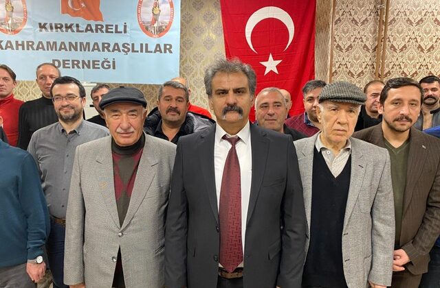 Kırklareli’nde Kahramanmaraşlılar Buluştu