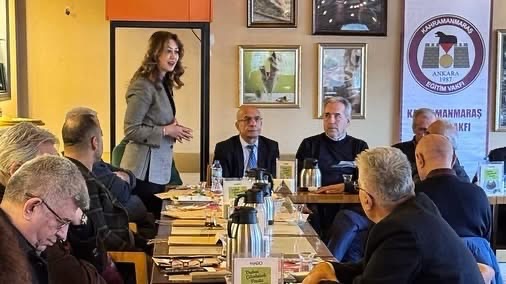 MHP Milletvekili Zuhal Karakoç Dora, Kahramanmaraş Eğitim Vakfı’nda Akademisyenlerle Buluştu