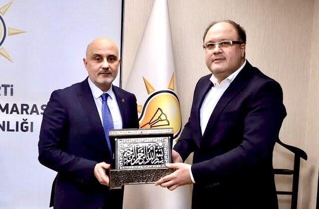 Sağlık-Sen Kahramanmaraş Şube Başkanı’ndan AK Parti İl Başkanına Ziyaret