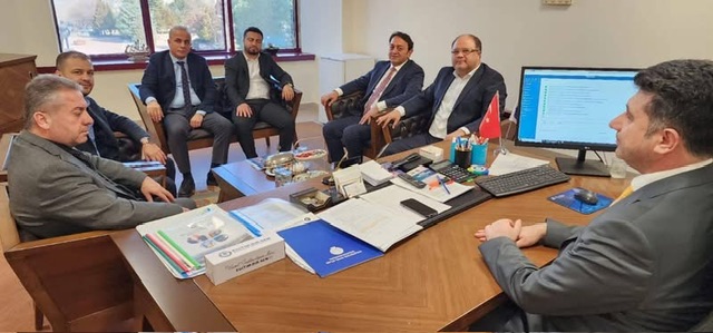 Sağlık-Sen’den KSÜ Genel Sekreterine Hayırlı Olsun Ziyareti