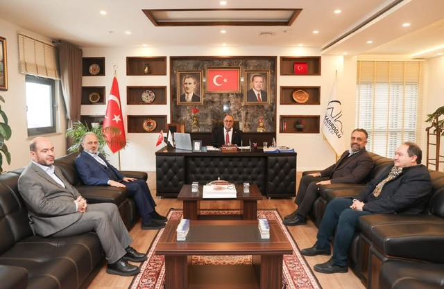 Ensar Vakfı ve İlim Yayma Cemiyeti’nden Başkan Akpınar’a Ziyaret