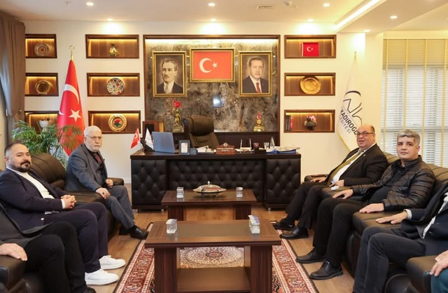 Yeniden Refah Partisi’nden Dulkadiroğlu Belediye Başkanı Mehmet Akpınar’a Ziyaret