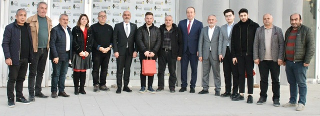 AK Parti İl Başkanı Burak Gül’den Basın Mensuplarına Ziyaret