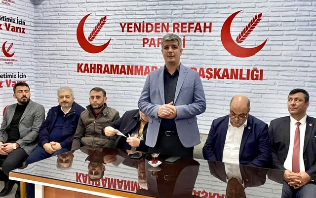 YENİDEN REFAH PARTİSİ KAHRAMANMARAŞ TEŞKİLATI HAFTALIK TOPLANTISINI GERÇEKLEŞTİRDİ