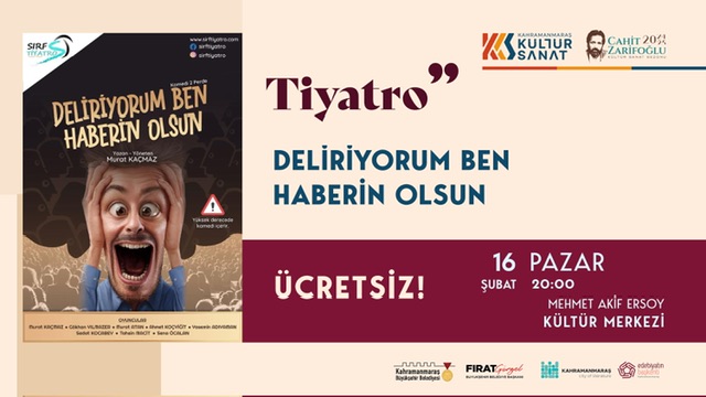 Tiyatroseverleri Kahkaha Dolu Bir Gece Bekliyor