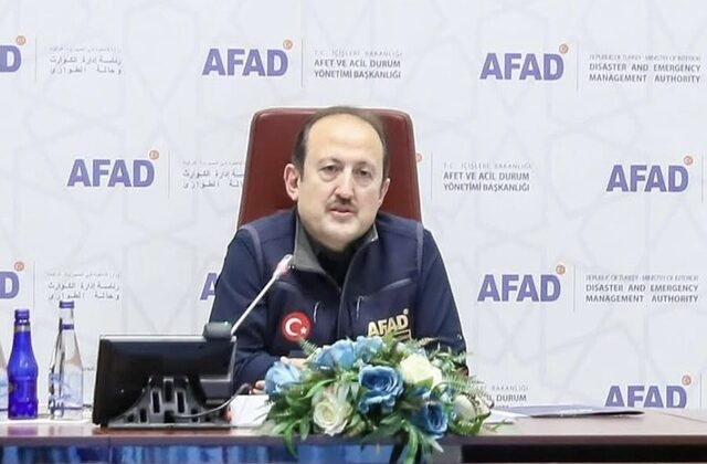 AFAD Başkanı Hamza Pehlivan Başkanlığında VKS Toplantısı Gerçekleştirildi