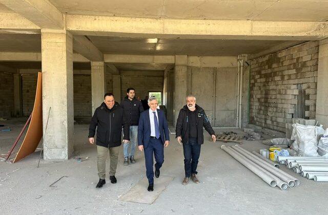 Vali Ünlüer, Toptancılar Sitesi’ndeki Yerinde Dönüşüm Çalışmalarını İnceledi