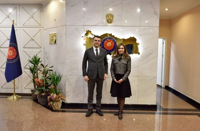 MHP Milletvekili Zuhal Karakoç Dora’dan MGK Genel Sekreteri Okay Memiş’e Ziyaret