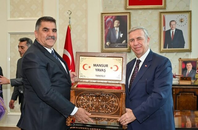Başkan Karaca, Mansur Yavaş ve Belediye Başkanlarını Ağırladı