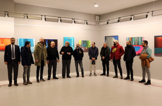 RESSAM BEŞİR BAYAR SANKO SANAT GALERİSİ’NDE SERGİ AÇTI