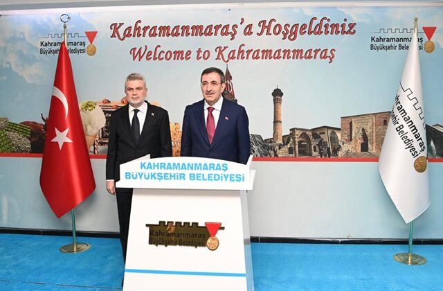 Cumhurbaşkanı Yardımcısı Yılmaz’dan Büyükşehir’e Ziyaret
