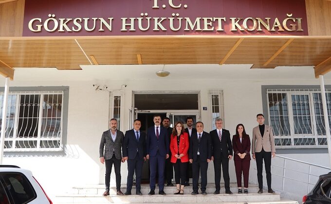 MHP Kahramanmaraş Milletvekili Doç. Zuhal Kaakoç Dora, Göksun Kaymakamı Ömer Faruk Duman’ı Ziyaret Etti