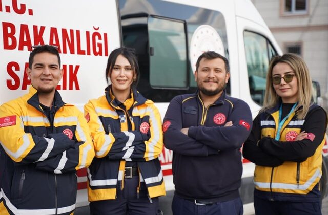 Kahramanmaraş’ta Acil Tıp Teknisyenleri, Zamanla Yarışarak Hayat Kurtarıyor