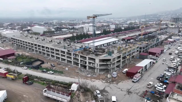 Kahramanmaraş’ta Toptancılar Sitesi için 117 İş Yeri İnşa Ediliyor