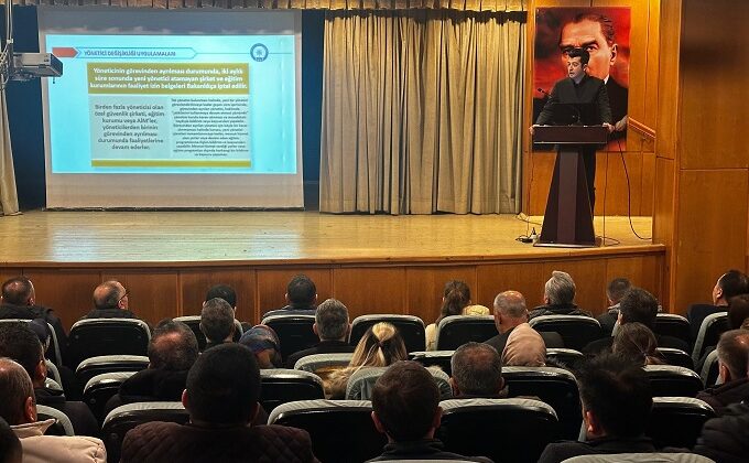 KAAN Uygulaması Kapsamında Eğitim ve Bilgilendirme Toplantısı Düzenlendi