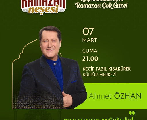 Ramazan’ın Manevi İklimi Ahmet Özhan’ın Eşsiz Yorumuyla Taçlanacak