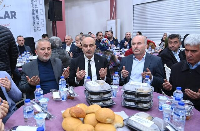 AK Parti Kahramanmaraş İl Başkanı Burak Gül, Nurhak’ta Gönül Sofrasında Hemşehrileriyle Buluştu