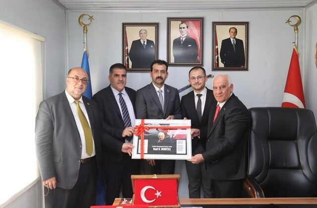 Başkan Akpınar ve İlçe Belediye Başkanlarından Ülkü Ocakları Başkanı Gedemenli’ye Ziyaret