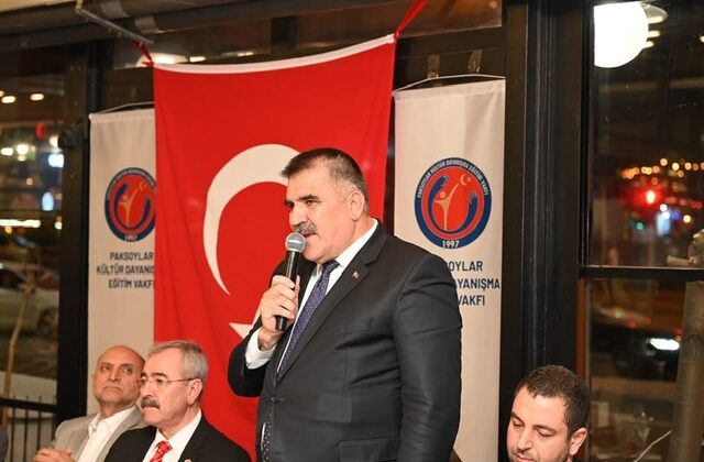 Başkan Mehmet Karaca, Paksoy Eğitim ve Kültür Vakfı’nın İftar Programına Katıldı
