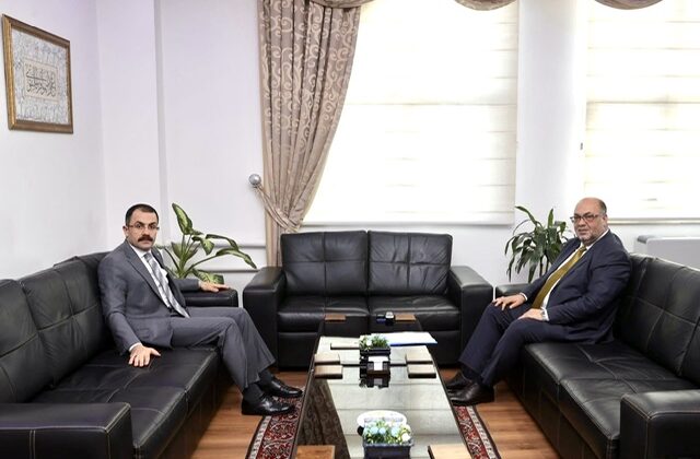 Başkan Mehmet Akpınar’dan Kahramanmaraş Cumhuriyet Başsavcısı Ramazan Murat Tiryaki’ye Ziyaret